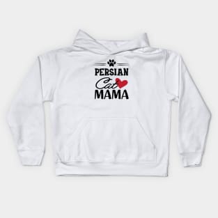 Persian Cat Mama Kids Hoodie